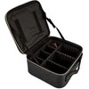 Lagaminas kosmetikos priemonėms OSOM Professional Cosmetic Case With Lighted Mirror OSOMP040BL, juodos spalvos