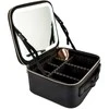 Lagaminas kosmetikos priemonėms OSOM Professional Cosmetic Case With Lighted Mirror OSOMP040BL, juodos spalvos