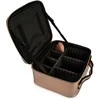 Lagaminas kosmetikos priemonėms OSOM Professional Cosmetic Case With Lighted Mirror OSOMP040RG, rožinės aukso spalvos