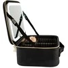Lagaminas kosmetikos priemonėms OSOM Professional Cosmetic Case With Lighted Mirror OSOMP040BL, juodos spalvos