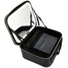 Lagaminas kosmetikos priemonėms OSOM Professional Cosmetic Case With Lighted Mirror OSOMP040BL, juodos spalvos