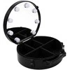 Lagaminas kosmetikos priemonėms OSOM Professional Lighted MakeUp Case OSOMPLC077BL, su lemputėmis, juodos spalvos