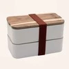 Pietų dėžutė su termo maišeliu Akinod Bento+Lunch bag 11:58 Blanc/Terracotta, AKI000056
