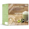 Pistacijų skonio kapučino gėrimo kapsulės Carraro Pistacchino CR52CNZ16, 16 vnt.
