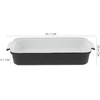 Porcelianinis kepimo indas Zyle ZY1820CDB juodas, 2 L