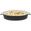 Porcelianinis kepimo indas Zyle ZY1830CDB juodas, 2 L