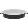 Porcelianinis kepimo indas Zyle ZY1830CDB juodas, 2 L