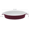 Porcelianinis kepimo indas Zyle ZY1830CDR raudonas, 2 L