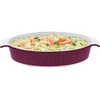 Porcelianinis kepimo indas Zyle ZY1830CDR raudonas, 2 L