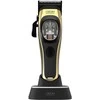 Profesionali plaukų kirpimo mašinėlė OSOM Professional PRIME Cordless Hair Clipper OSOMP01GOLD, aukso spalvos