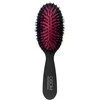 Šepetys plaukams OSOM Professional Hair With Boar Bristles OSOMP02824, su šerno šereliais, juodos spalvos, 180 mm