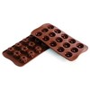Silikoninė formelė saldainiams Silikomart Fantasia SCG19, Ø 28,5 x 15 mm