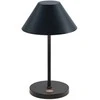 Stalinis LED šviestuvas Zyle Table Lamp ZY15311A, įkraunamas, IP44, juodas