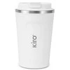 Termopuodelis su vakuumine izoliacija KIRO KI380W, baltos spalvos, 380 ml