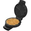 Vaflinė Čirvinių blynų keptuvė Zyle XL, ZY321BL, Ø 18,5 cm, juoda, 900 W