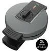 Vaflinė Čirvinių blynų keptuvė Zyle XL, ZY321GR, Ø 18,5 cm, pilka, 900 W