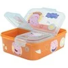 Pietų dėžutė STOR Multi Box Peppa Pig, Oranžinės spalvos