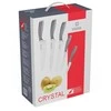 Bikuvalt Peilių rinkinys Vinzer Crystal VNZ89113/VNZ50113, 6 vnt. su permatomu stovu