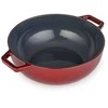Bikuva.lt Apvalus emaliuotas ketaus puodas Zyle ZY20BLKI, Ø26 cm, 3.2 l, mėlynas