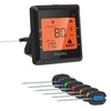Zyle Grilio termometras EASYBBQPro4, naudojamas su Bluetooth ir telefono programėle
