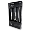 Grilio įrankių rinkinys Zyle BBQ Tool Set, ZY100SET, rinkinyje 3 vnt. įrankių: šepetėlis, mentelė, žnyplės