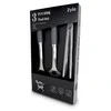 Grilio įrankių rinkinys Zyle BBQ Tool Set, ZY100SET, rinkinyje 3 vnt. įrankių: šepetėlis, mentelė, žnyplės