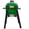 Kamado grilis su priedais Zyle 39,8 cm, Starter, ZY16KSGRSET, žalias