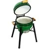 Kamado grilis su priedais Zyle 39,8 cm, Starter, ZY16KSGRSET, žalias