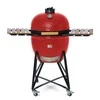 Kamado grilis su priedais Zyle Kamado 69 cm, The King ZY27RDSET, raudonas