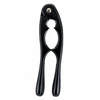 Zyle Riešutų gliaudyklė ZY164NP, juoda, 17 cm ilgio