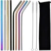 8x metal pipe glasses multiple eko cleaners