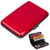 Card case documents aliuminio wallet