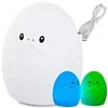 Children's night light led egg rgb touch usb