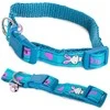 Fabric collar for dog cat with bell 1.5