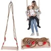 Bikuva.lt Garden swing for children rocking chair board