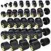 Guminis hantelis HMS HG Pro - 18 kg