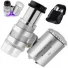 Mikroskopas Jeweller's loupe microscope 60x led uv professional