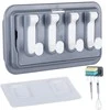 Kitchen hanger bracket shelf utensil holder shelf