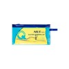 Nils Extreme NQC SOLID COLOR Geltonas SILICONE SWIMMING CAP DOTS NILS AQUA