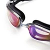 NQG180MAF Juodas/ RAINBOW SWIMMING GOGGLES NILS AQUA