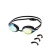 NQG230MAF Juodas/ RAINBOW RACING SWIMMING GOGGLES NILS AQUA