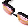 Rožinė NQG660MAF Rožinis RACING SWIMMING GOGGLES NILS AQUA
