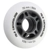 PU 70 x 24 Baltas MAT 82A WHEELS 4 PCS. NILS EXTREME