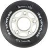 PU 72 x 24 Juodas MAT 82A WHEELS 4 PCS. NILS EXTREME