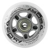 Ratukų rinkinys riedučiams Nils Extreme 76x24 mm, balti, 4 vnt.