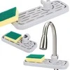 Sink organiser kitchen basket tap shelf