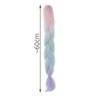 Sintetinės plaukų ombre pynės rožinės/ni/f w10341