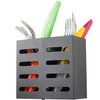 Wall-mounted cutlery organiser drainer