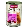 Animoda Animonda Carny adult 400g suaugusių kačių konservai su jautiena, kalakutiena ir krevetėmis