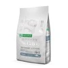NATURE'S PROTECTION SUPERIOR CARE Baltas Dogs begrūdis su balta žuvimi Adult Small and Mini Breeds, suaugusių mažų ir labai mažų veislių baltakailių šunų begrūdis sausas pašaras su balta žuvimi, 1,5kg